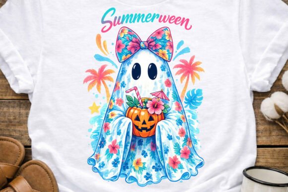 Download Summerween Ghost Pumpkin PNG Design - Pumpkin png Collection