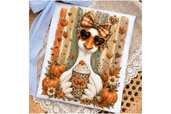 Download Preppy Fall Goose PNG,Autumn Pumpkin PNG - Pumpkin png Collection
