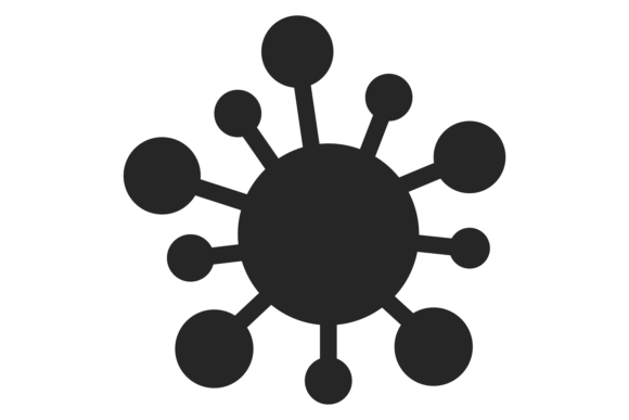 Download Organic Cell Black Icon. Biology Science - Organic Collection