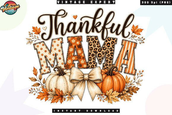 Download Thankful Mama Fall Pumpkin PNG - Pumpkin png Collection